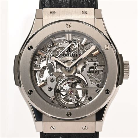 hublot classic fusion tourbillon cathedral minute repeater titanium price|Hublot Classic Fusion .